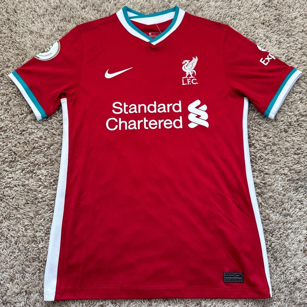 Nike Liverpool FC 2020-21 Home Jersey Lopez 12 Premier League Red CZ2636-687 S